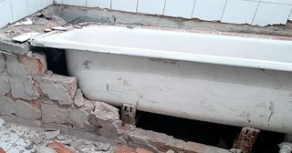 Демонтаж ванной комнаты в Кандалакше - стоимость работ от 838 руб. | Сварной-Кнд